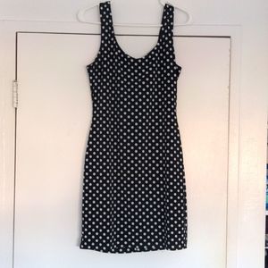Forever 21 Polka Dot Bodycon Dress Size S